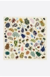 Bimba Y Lola Beetles Patchwork Scarf In Multi