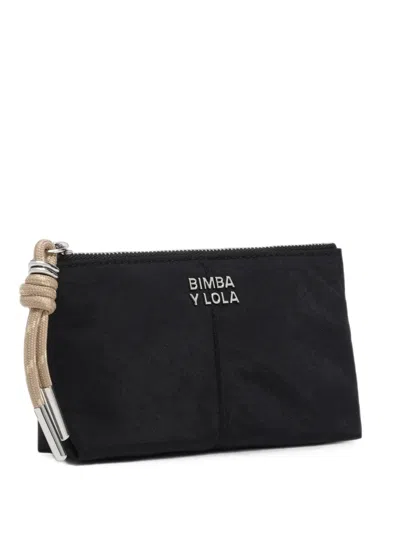 Bimba Y Lola Black Nylon Coin Purse