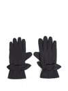 Bimba Y Lola Bow Gloves In Black