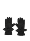 Bimba Y Lola Bow Gloves In Black