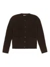 Bimba Y Lola Button-up Cardigan In Brown