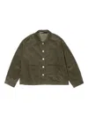 Bimba Y Lola Buttoned Pocket Jacket In Green