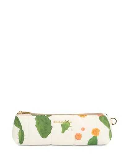 Bimba Y Lola Cactus-print Make-up Bag
