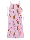 Bimba Y Lola Cactus-print Motif Dress