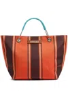 Bimba Y Lola Canopy Medium Tote Bag In Orange