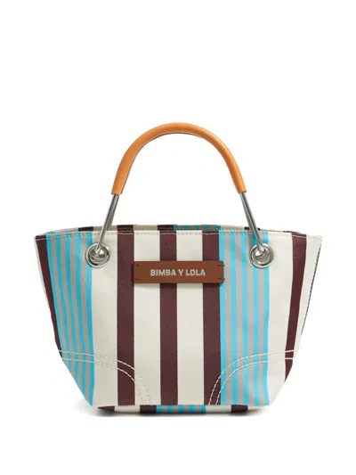 Bimba Y Lola Canopy Mini Tote Bag In 蓝色