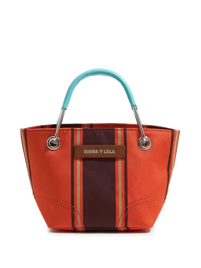 Bimba Y Lola Canopy Mini Tote Bag In 橘色