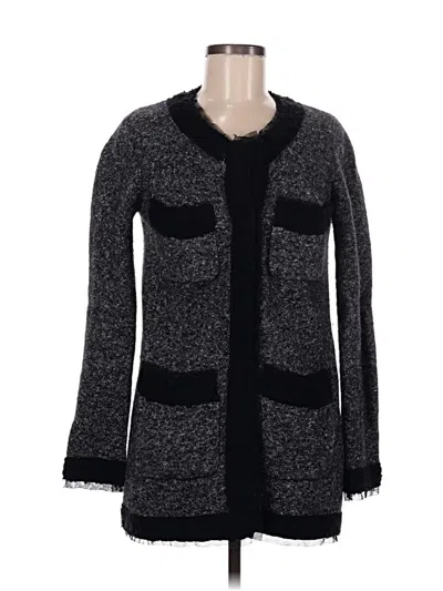 Pre-owned Bimba Y Lola Cardigan Sweater In Black