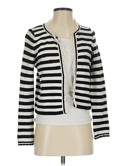 Pre-owned Bimba Y Lola Cardigan Sweater In Silver