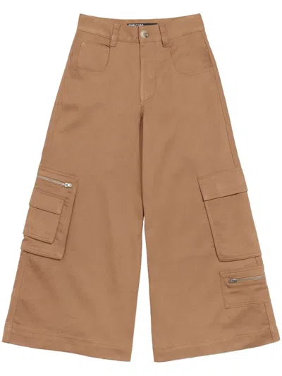Bimba Y Lola Cargo Pockets Trousers In Neutral