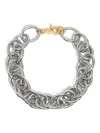 Bimba Y Lola Chain-link Necklace In Silver