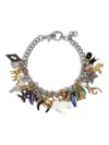 Bimba Y Lola Charm-detail Chain Necklace In Multi