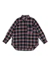 Bimba Y Lola Checked Long-sleeve Shirt In Multi