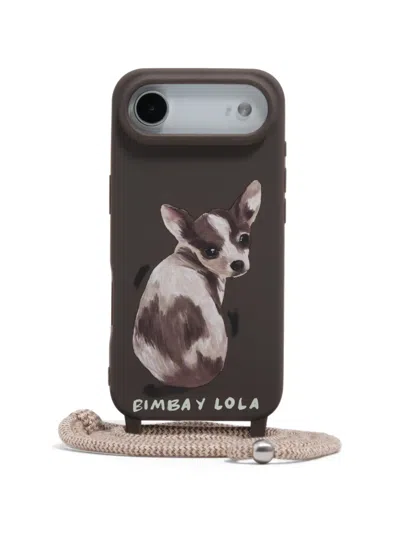 Bimba Y Lola Chocolate Chihuahua Iphone 17 Air Hard Case In Brown