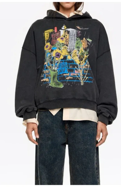 Bimba Y Lola City Logo Hoodie In Black