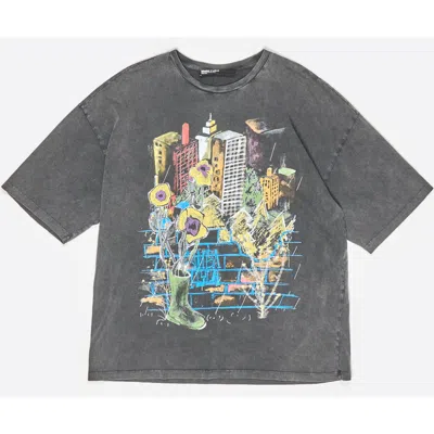 Bimba Y Lola City Logo T-shirt In Black