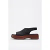 Bimba Y Lola Closed-toe Platform Sandals In Multi