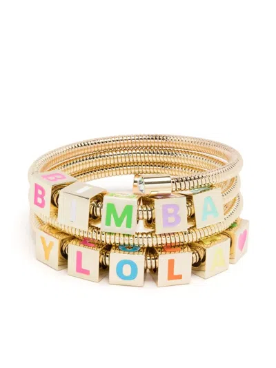 Bimba Y Lola Armband Mit Logo In Gold