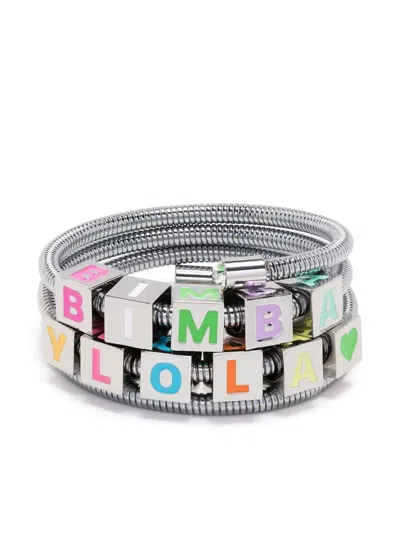 Bimba Y Lola Armband Mit Logo In Silver