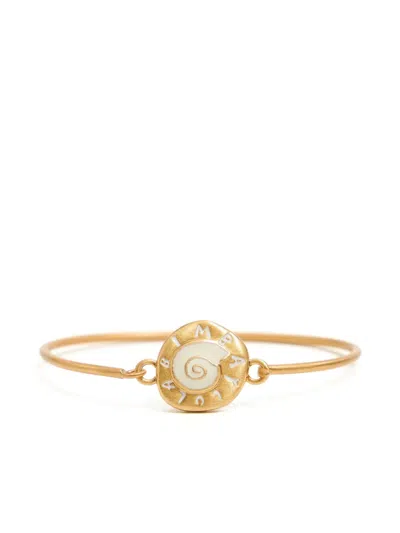 Bimba Y Lola Coin-embellished Bracelet In Gold