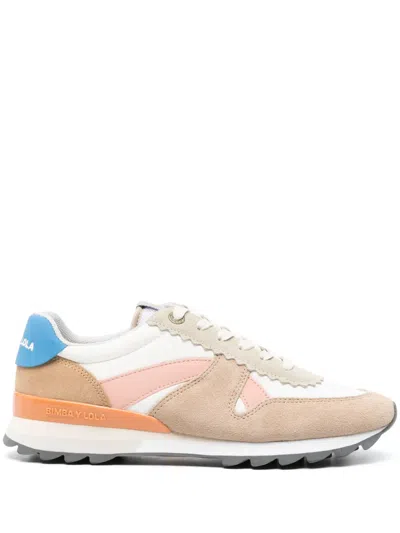 Bimba Y Lola Colourblock Panelled Sneakers In 中性色