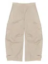 Bimba Y Lola Concealed-closure Trousers In Neutral