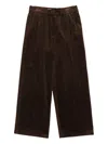 Bimba Y Lola Corduroy Trousers In Brown