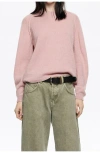 Bimba Y Lola Cotton Raglan Sweater In Pink