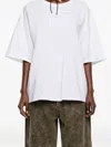 Bimba Y Lola Cotton T-shirt In White