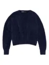 Bimba Y Lola Crew-neck Sweater In Blue
