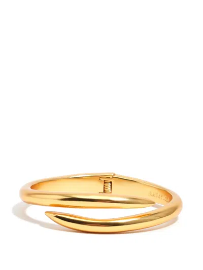 Bimba Y Lola Criss-cross Cuff Bracelet In Gold