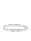 Bimba Y Lola Crystal-embellished Bangle Bracelet In Silver