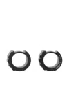 Bimba Y Lola Crystal-embellished Earrings In Black