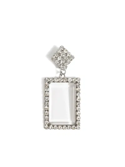 Bimba Y Lola Crystal-embellished Earrings In Metallic