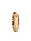 Bimba Y Lola Crystal-embellishment Hoop Earrings In Gold