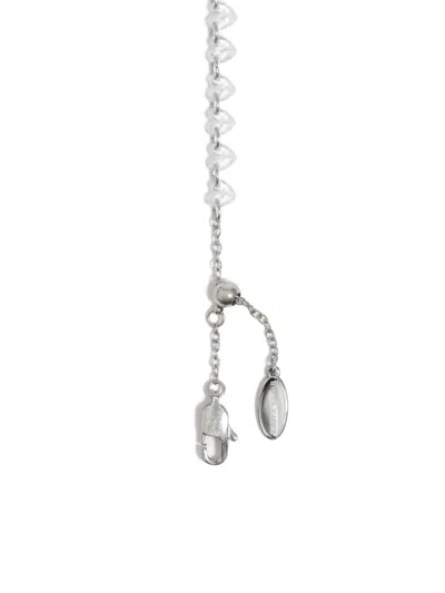 Bimba Y Lola Crystal-heart Bracelet In Metallic