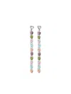 Bimba Y Lola Crystal-heart Earrings In Silver