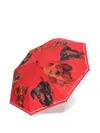 Bimba Y Lola Dachshund-print Umbrella In Red