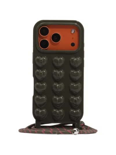 Bimba Y Lola Dark Green Shiny Silicone Case For Iphone 17 Pro