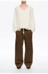 Bimba Y Lola Darted Carrot Leg Trousers In Green