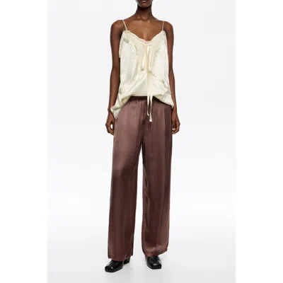Bimba Y Lola Darted Jogger Trousers In Animal Print