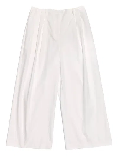 Bimba Y Lola Darted Trousers In White
