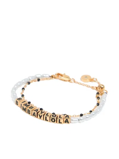 Bimba Y Lola Dice Logo Bracelet