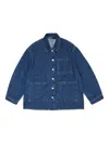 Bimba Y Lola Double-pocket Denim Jacket In Blue