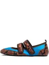 Bimba Y Lola Double-strap Sneakerinas In Blue