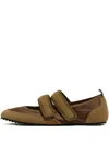 Bimba Y Lola Double-strap Sneakerinas In Brown