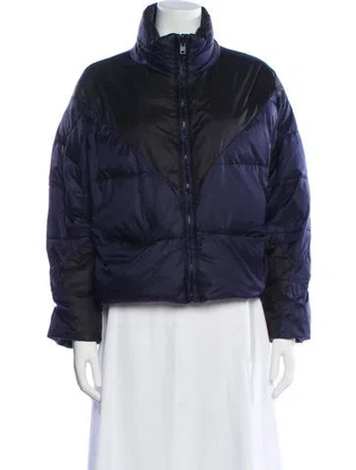 Pre-owned Bimba Y Lola Down Jacket In Blue