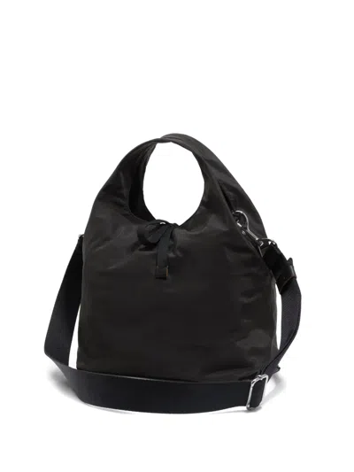 Bimba Y Lola Drawstring Tote Bag In Black