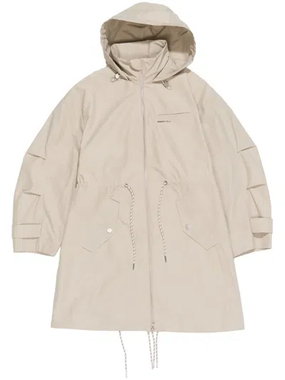 Bimba Y Lola Drawstring Trenchcoat In Neutral