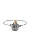 Bimba Y Lola Eagle-head Bangle Bracelet In Metallic
